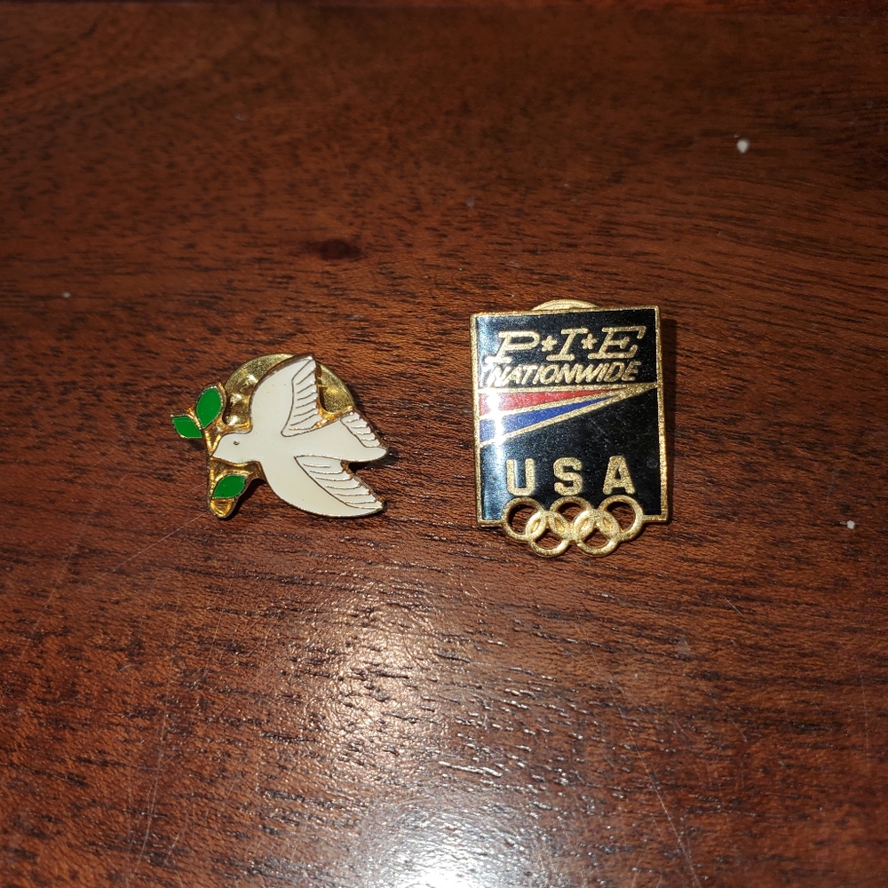 Vintage Dove & P.I.E Nationwide Pin & Back